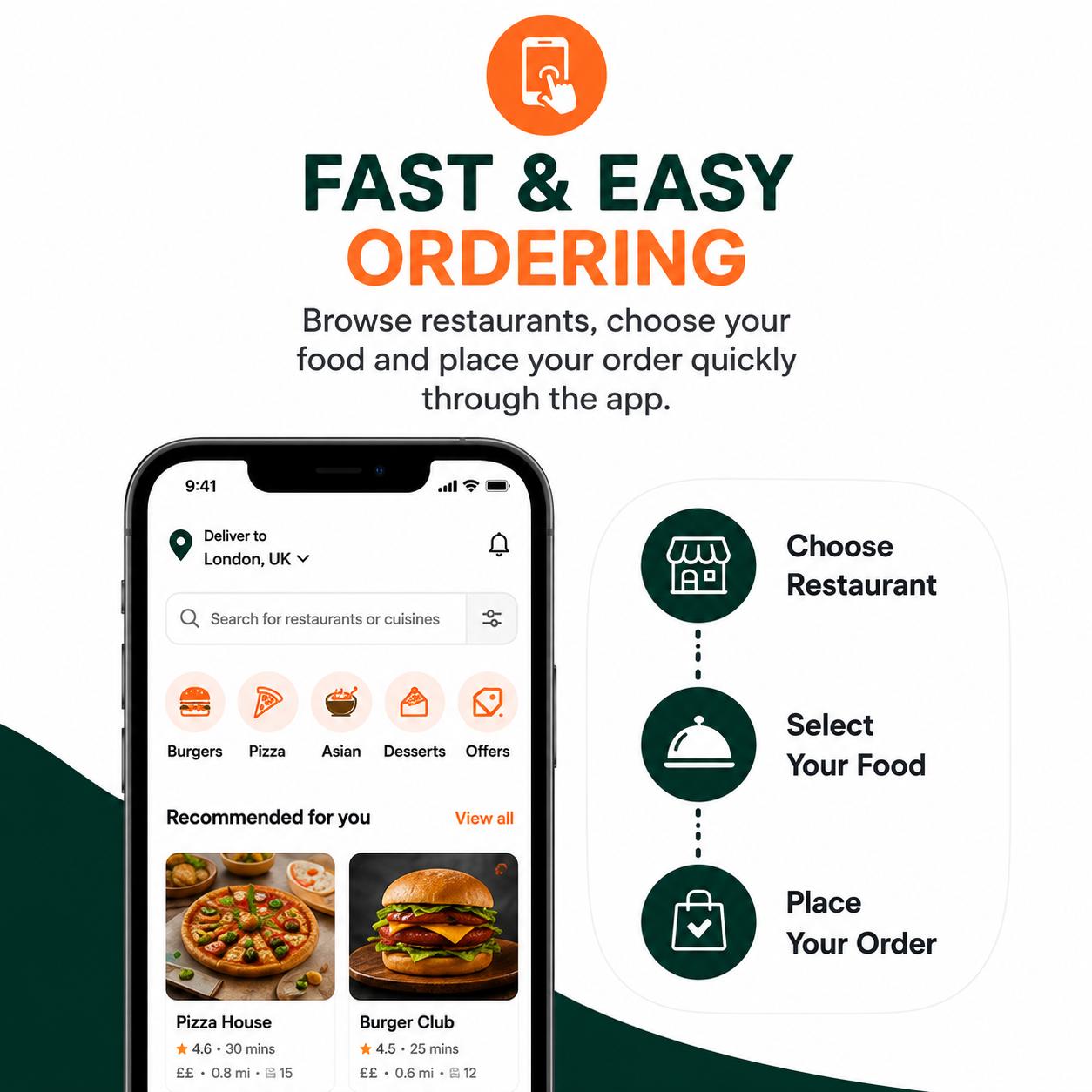 Fast & Easy Ordering